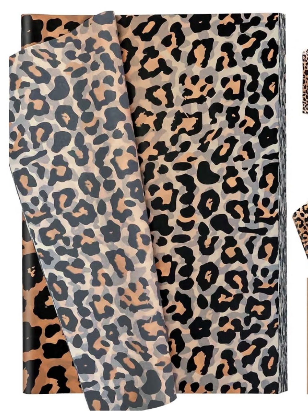 NEW! 🐆 100 sheets of Fall Leopard tissue paper🤎14 x 20 inch